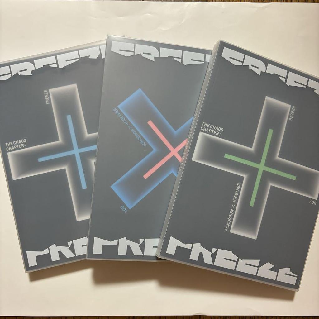 [USED] Tomorrow X Together Album FREEZE 3 Versions