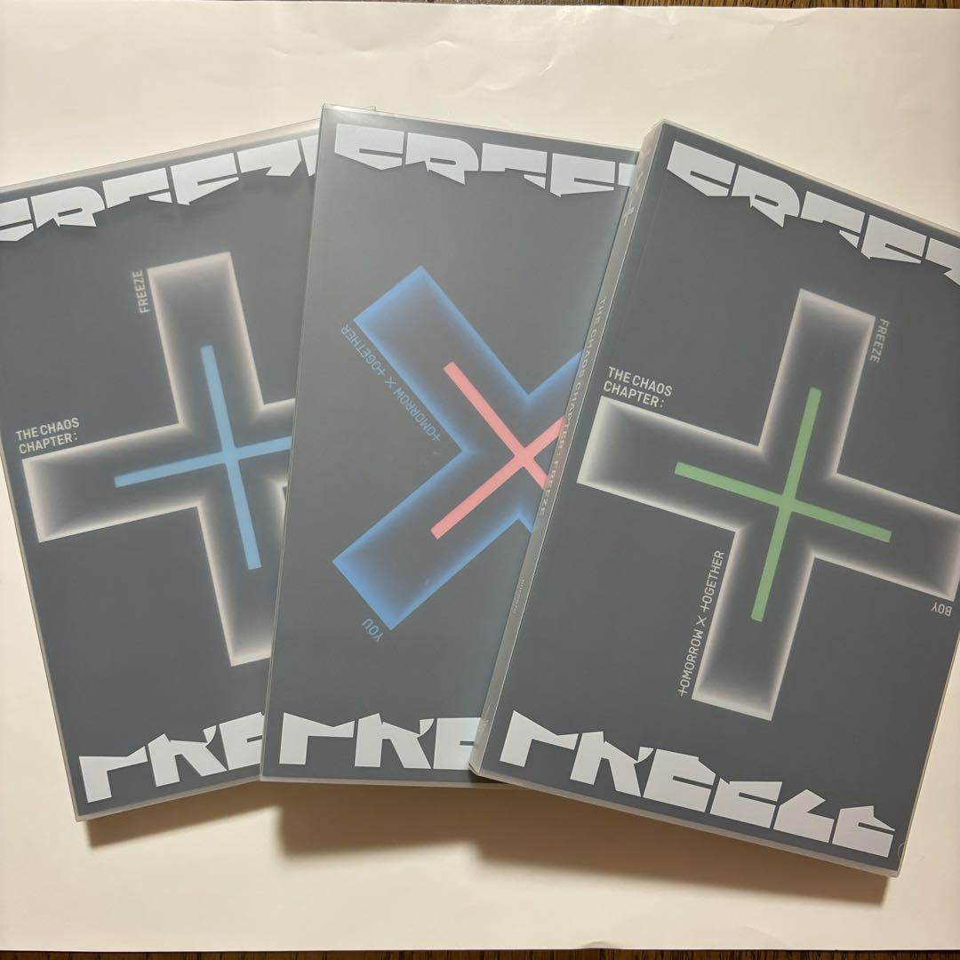 

[USED] Tomorrow x Together Album FREEZE 3 versions