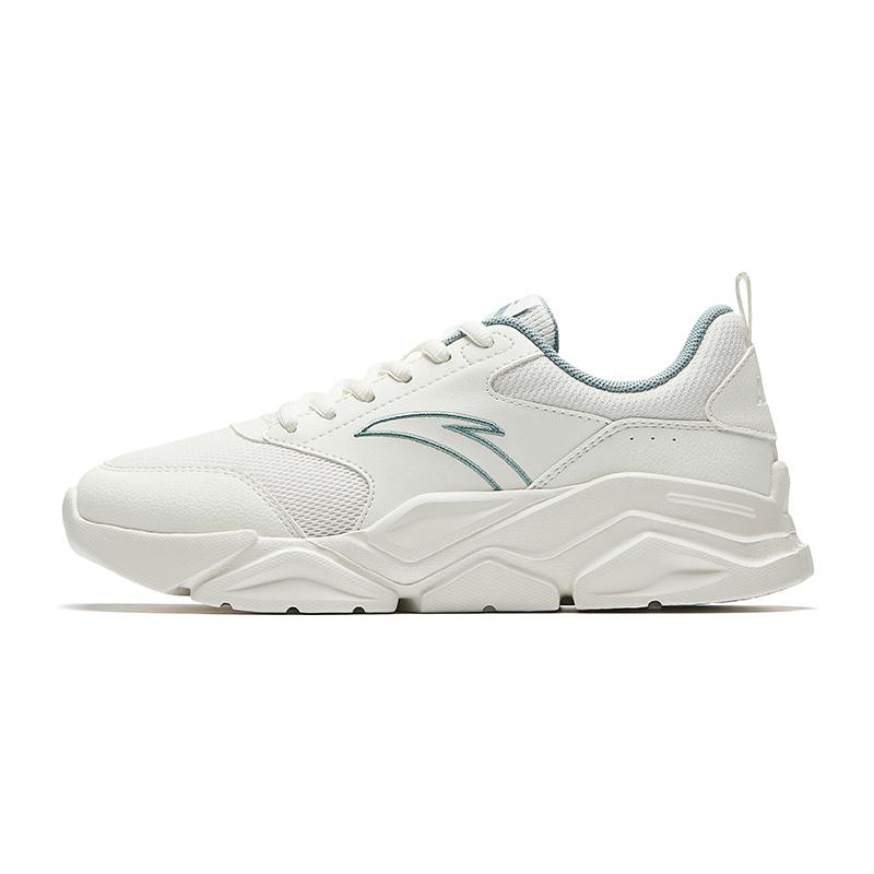 New Anta Life Collection Abrasion Resistant Breathable Low Top Casual Shoes Women's White 922538828-3