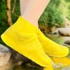 1 Pair Latex Waterproof Shoe Covers Unisex Non-Slip Overshoes Reusable Rain Walking Cycling Shoes Accessories Boot Protectors