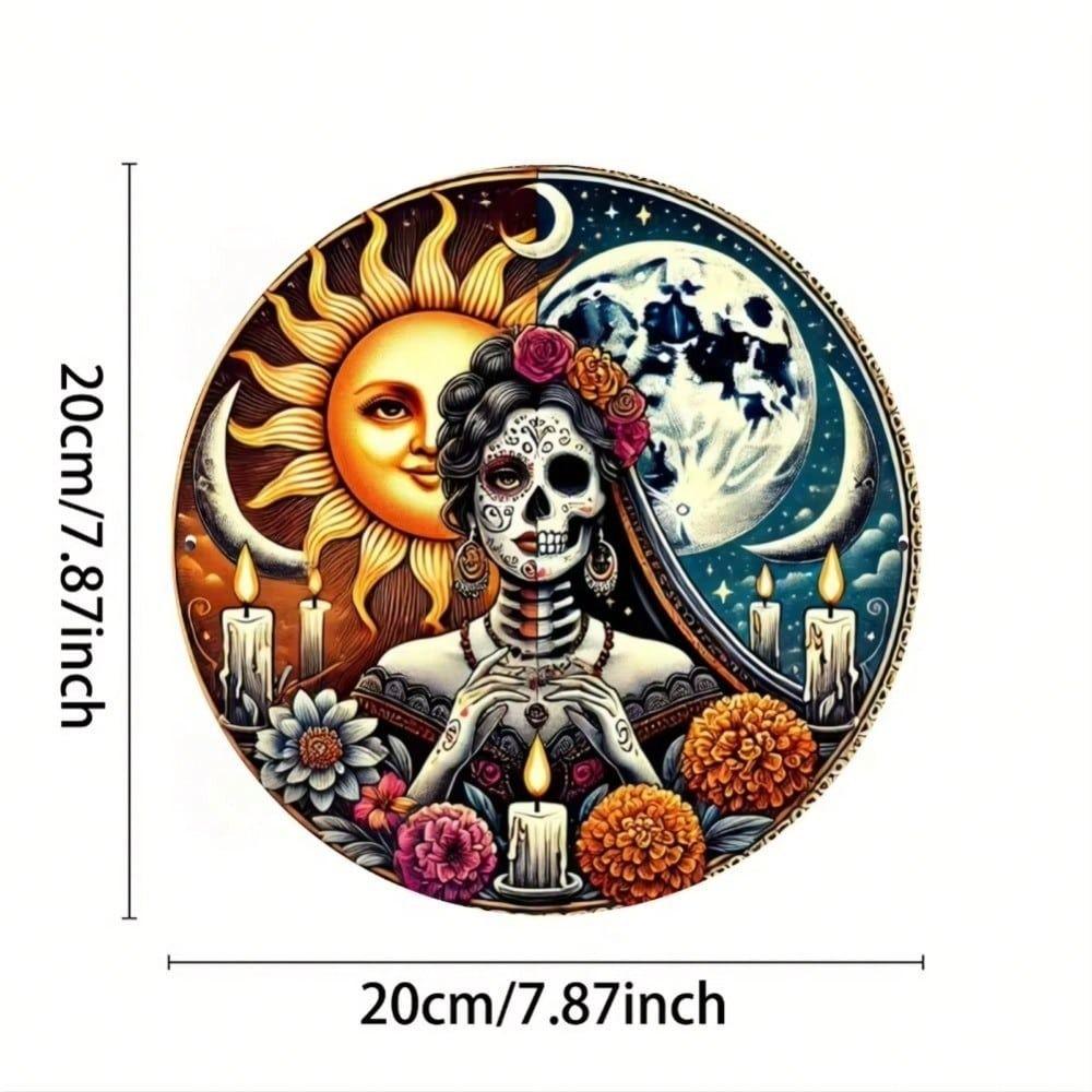 Tin Sign Art Metal Painting Decorative Plaque 20x20cm