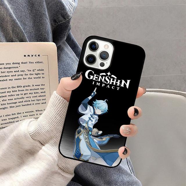 Chongyun Genshin Impact Mobile Soft Case For iPhone 17 Air 16 15 12 Pro Max 13 11 14 Pro Max Max Plus Phone Cover