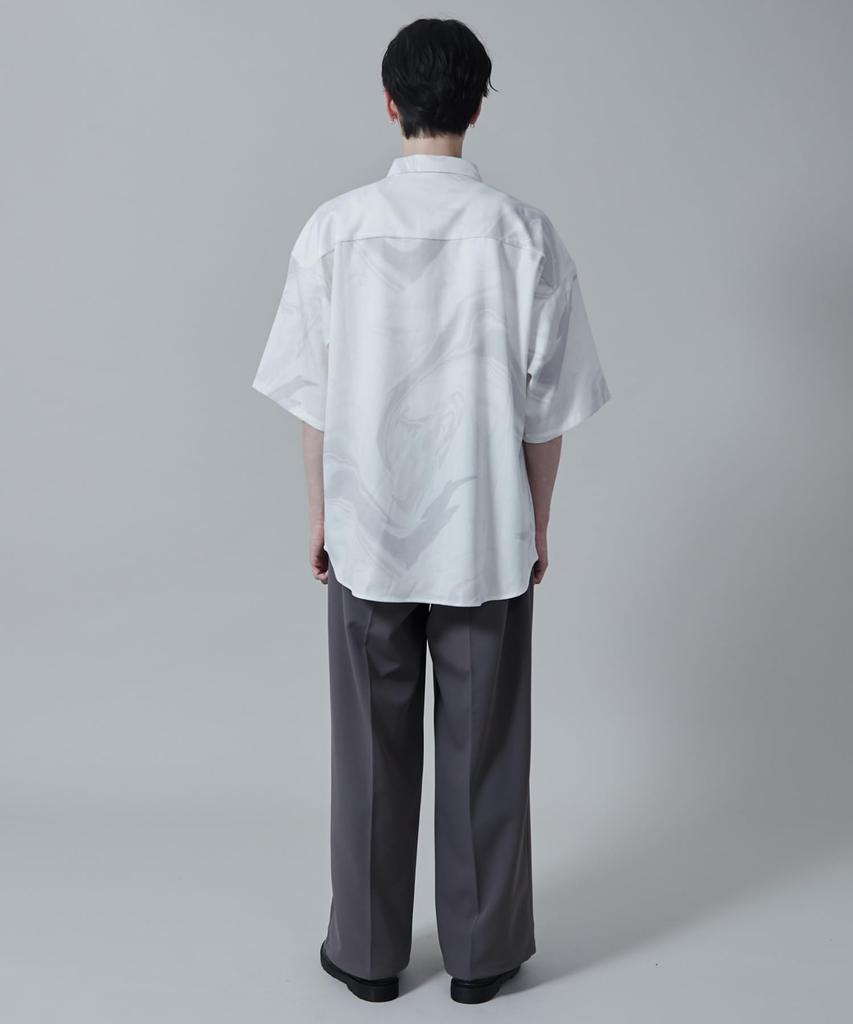 WEGO Unisex Short Sleeve Patterned Big Short Sleeve Patterned Summer Oversized Loose Korean Size Pattern 2 Shirt, Shirt, Top, Clothing, Clothes,