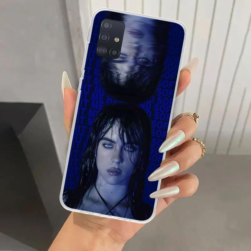 

Hit Me Hard and Soft B-BillieS Phone Case for Samsung Galaxy A52 A32 A22 A12 A02S A50S A30S A10S Note 20 Ultra 10 Plus S10 A31 A Samsung Note 10 Plus