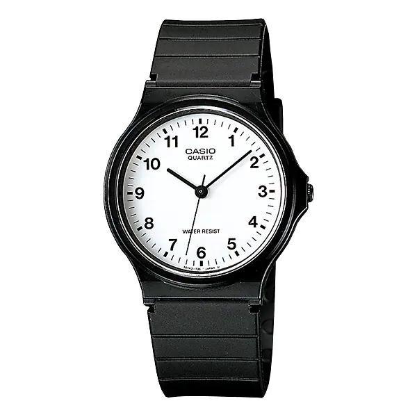 Japan Casio Watch Analog Waterproof for Daily Use Black MQ-24-7BLLJH