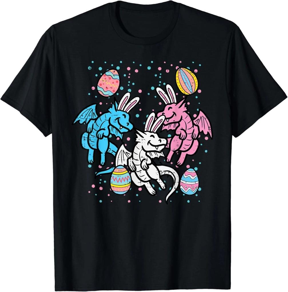 Drachen-Hasen Osterhemd – Lustiges Ostereiersuche Geschenk T-Shirt Unisex für Männer & Frauen