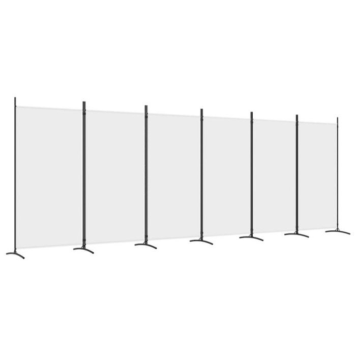 VidaXL Room Divider 6 Panels Folding Room Separator Privacy Screen Partition Living Room Decoration 350270