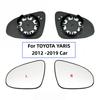 For TOYOTA YARIS 2012 - Car Rearview Mirror 87909-0D580 / 87908-0D590 Car High Quality Heated Mirror Glass