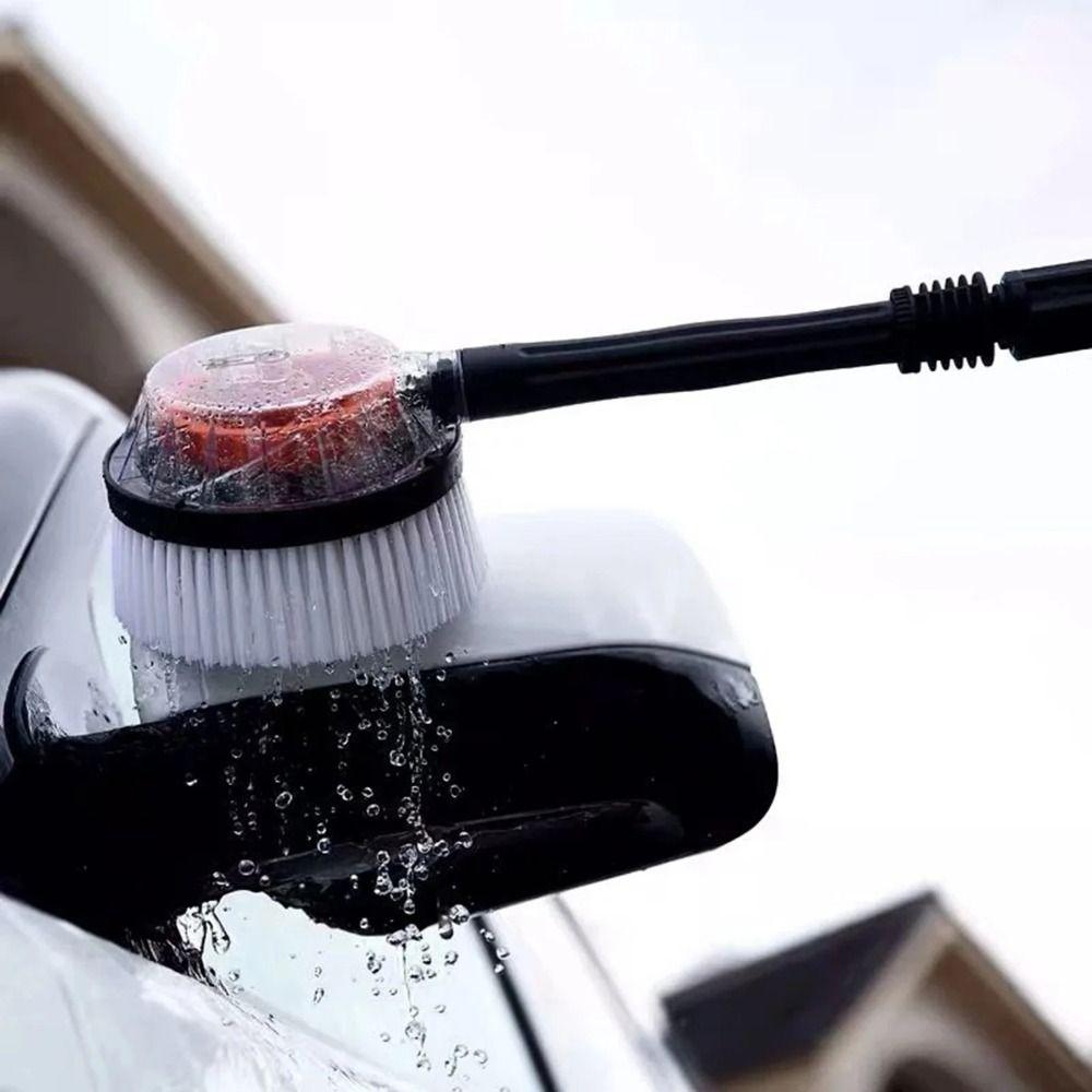 Rigid Clean Rotating Round Brush High Pressure Water Cleaning Brush Car Cleaning