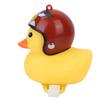 Motorrad Süße Kleine Gelbe Ente mit Helm Mountainbike Fahrrad Dekoration Rot