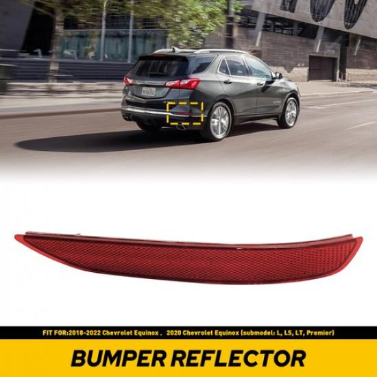Для 2018- Chevrolet Equinox Правый Задний Бампер Светоотражатель Фонарь Корпус RH K Right