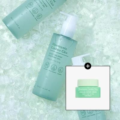 Zusätzliches Geschenk: Eoseongcho Cica Quick Calming Soothing Gel + Eoseongcho Cooling Cream 8ml