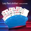 Lazy Man's Gadget Poker Card Stand and Storage Box