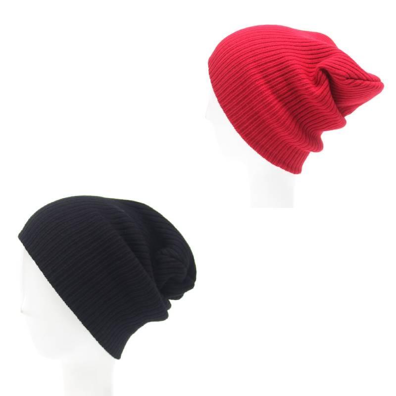 Stylish And Warm Knitted Hat For Adults In Solid Colors Perfect For Winter Wear