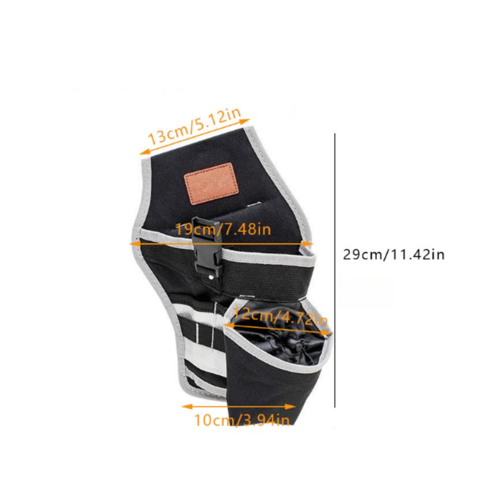 

Multifunctional Electrician Tool Bag Portable Design Multifunctional Storage Craftworks 29x19cm/11.42x7.48in