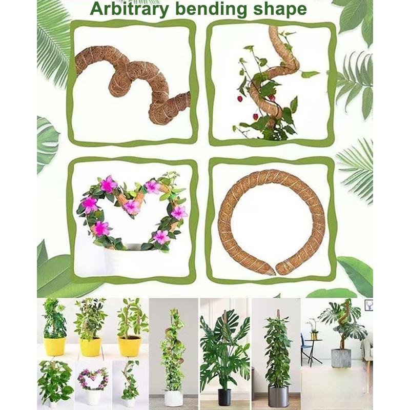 1Pcs Moss Pole Plant Support - Plant Trellis Moss Pole For Plants Monstera - Moss Poles For Climbing Plants Plant Sticks Support