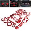 28pcs Interior Trims Decoration Kit Replacement for     JK JKU 2 Door 4 Door 2011-2018