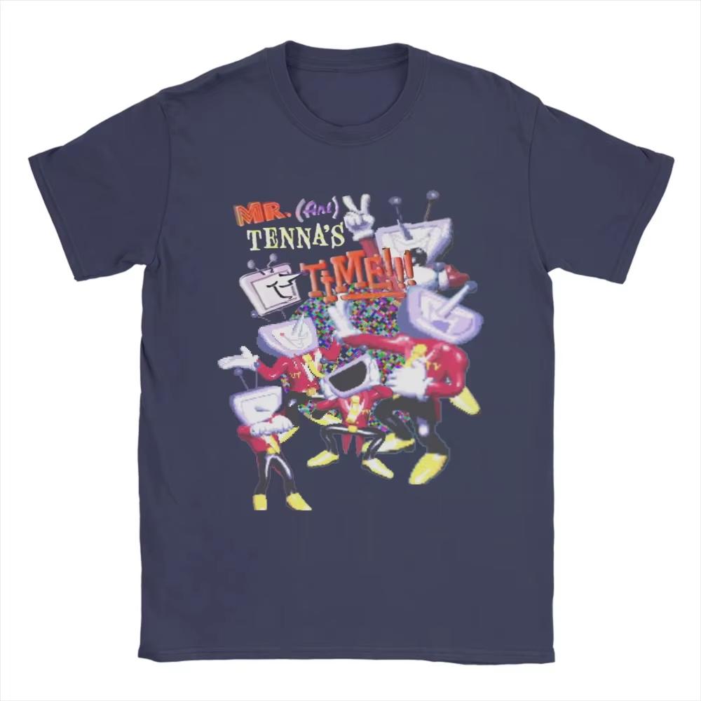 Mr Ant TV Time Tshirt Unisex Deltarune Game Tshirt All Seasons Couple Streetwear Tops oversized t shirt men t shirt