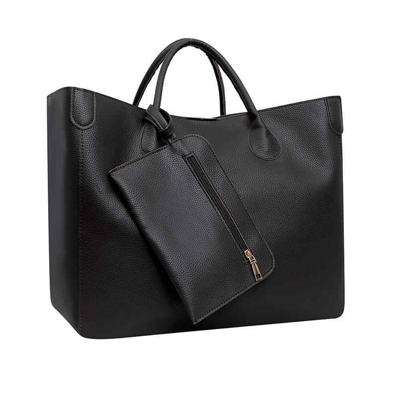 

Fashion Women s Soft Leather Tote Bag Large Capacity Candy Color Trend Handbag Shoulder Bag Shopping Travel Big Bags With Purse