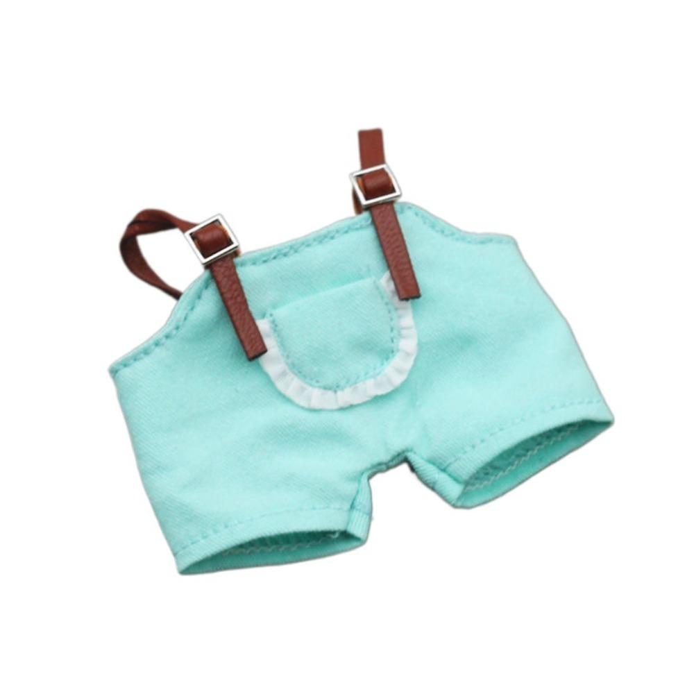 

Handmade Doll Strap Pants DIY Doll Jumpsuit Multiple Styles Doll Pants Doll зелений