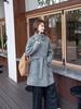 2025 Fall/Winter Women's Cashmere Wool Loose Mid-Length Double-Sided Coat