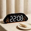 Temperature Display LED Alarm Clock Large Screen Electronic Clock Desk Clock  Bedroom