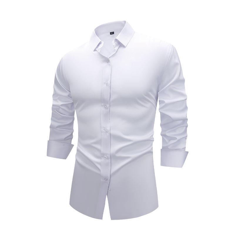 Men’s Plus Size Four-Way Stretch Dress Shirt