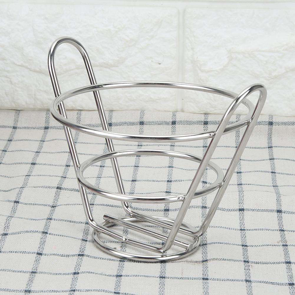 Household 304 Stainless Steel Mini Food Basket Fries Dessert Bread Basket Kitchen Cooking Tool