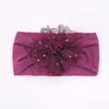 New mesh star flower headband, baby nylon headscarf headgear Babyhead