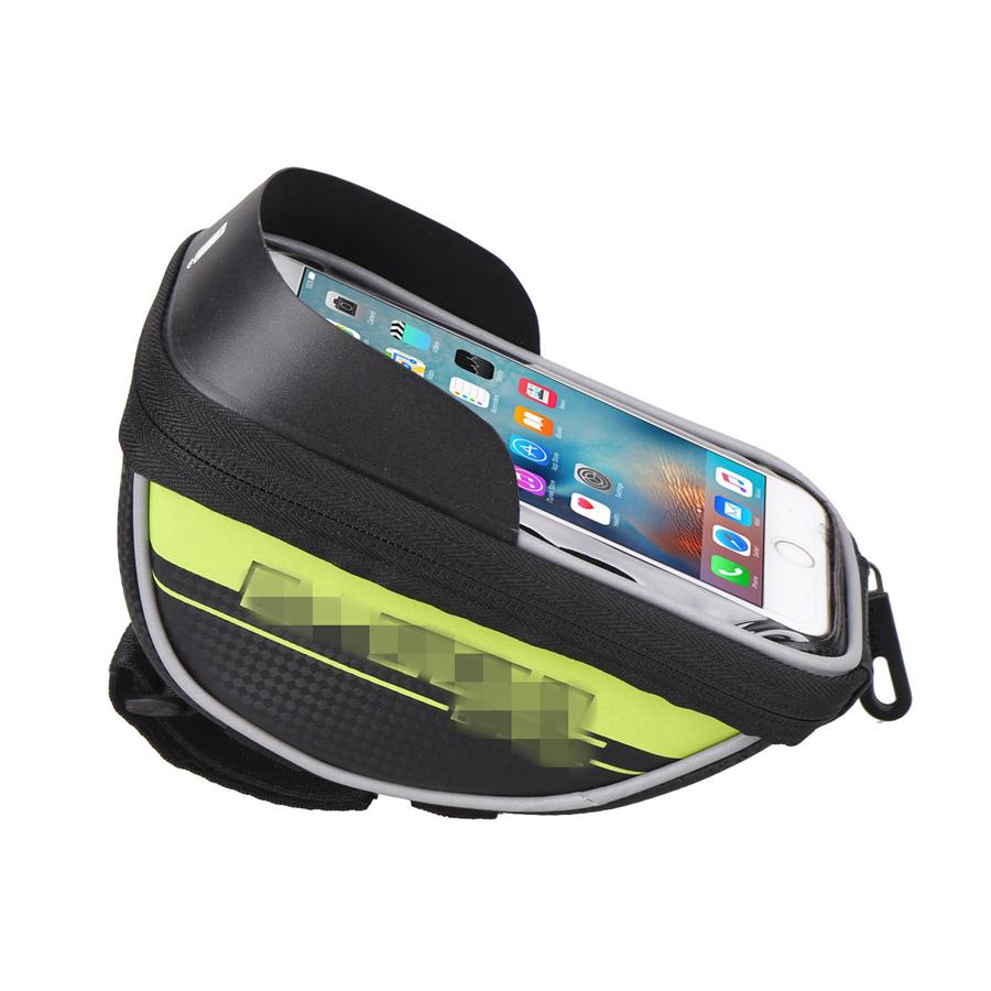 Universal Motorcycle Bike Handlebar Holder Mount Waterproof Bag Case for Mobile Phone GPS With Reserved Charging Port