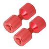 2 Stück Flansch-Ausrichtungsstift Eloxiertes Aluminium 1-1/8 Zoll Flansch Doppelbohrungs-Stifte Set für 0,5 bis 14 Zoll 150LB Flansche Rot