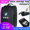 2025 Borsa per Scarpe da Auto Emblema Sneaker Organizzatore da Viaggio per Esterno Custodia Strumenti Per BMW F10 F30 E46 G28 G20 G30 E60 E39 G30