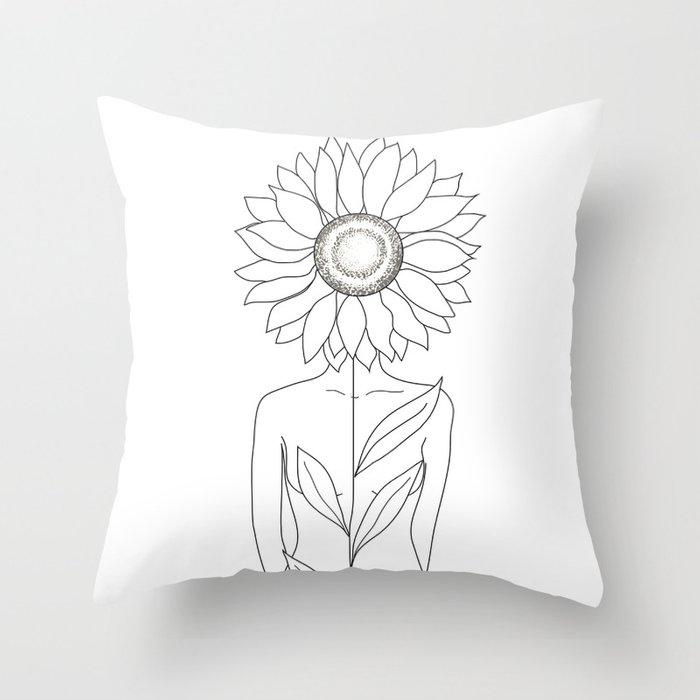 Home Decor Sunflower Cushion Cover Summer Sofa Pillowcase Bedroom Car Office Decor