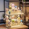 2026 Blind Box Display Stand, Block Toy Display Organizer  Modular DIY Transparent Dustproof Acrylic Block Display Cabinet