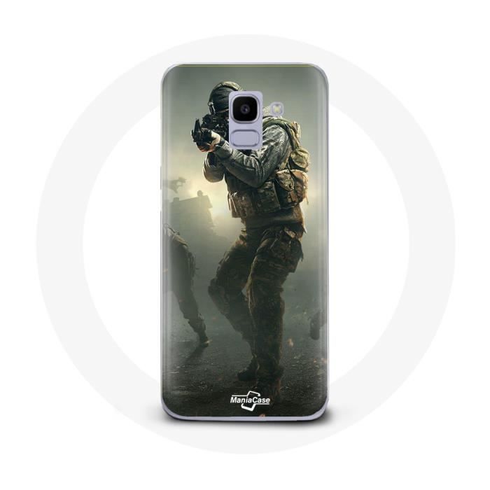 Coque Samsung GALAXY J6 2018 Call of duty