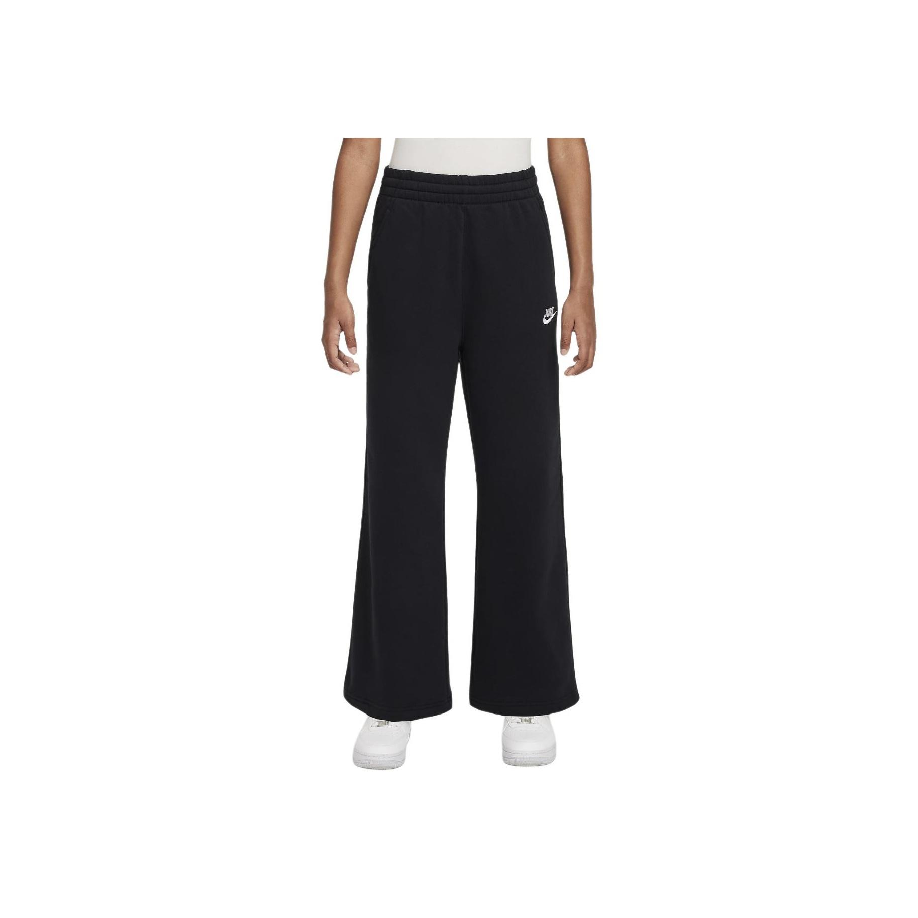 Nike Sportswear Club Мягкие Стильные Эластичный Пояс Повседневные Брюки Детские низы Черный FZ6774-010 M