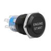 12V Waterproof Engine Start Button Zinc-Aluminium Zinc Zinc Alloy Push Button Switch  Car Engine