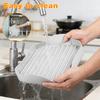 25CM Microwave Bacon Tray Silicone Bacon Baking Trays Reusable Meat Sausage Bacon Baking Plate for Cooking Kitchen Accessories