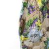 MSGM Made In Italy Floral No Sleeve Mini Dress 42 Beige Brown Women Used