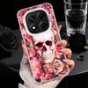Floral Skull Flower Skeleton Shockproof Phone Case for Xiaomi Redmi Note 15 14 13 12 Pro Plus 11 11S 11T 5G Cover Anti Fall Fund