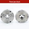 Yantai K21-125 Self-Centering Three-Jaw Chuck, M8 Front-Mounted Lathe Chuck