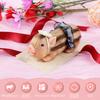 5-inch silicone mini pig soft and realistic hand feel fun decoration silicone pig doll children's gift