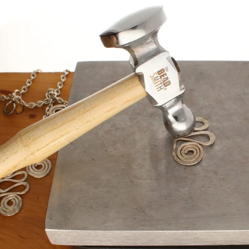 BEADSMITH Jeweler's Engraving Hammer, 1-inch Head - Metal Casting
