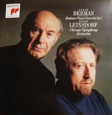 CD JOHANNES BRAHMS LAZAR BERMAN ERIC  Piano Concerto No.1 Op.15 SICC824 Sony Classical 2007 Japan Classical Used