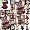 Luxurious Women Lingerie Silk Lace Robe Dress Babydoll Nightdress Sleepwear Set