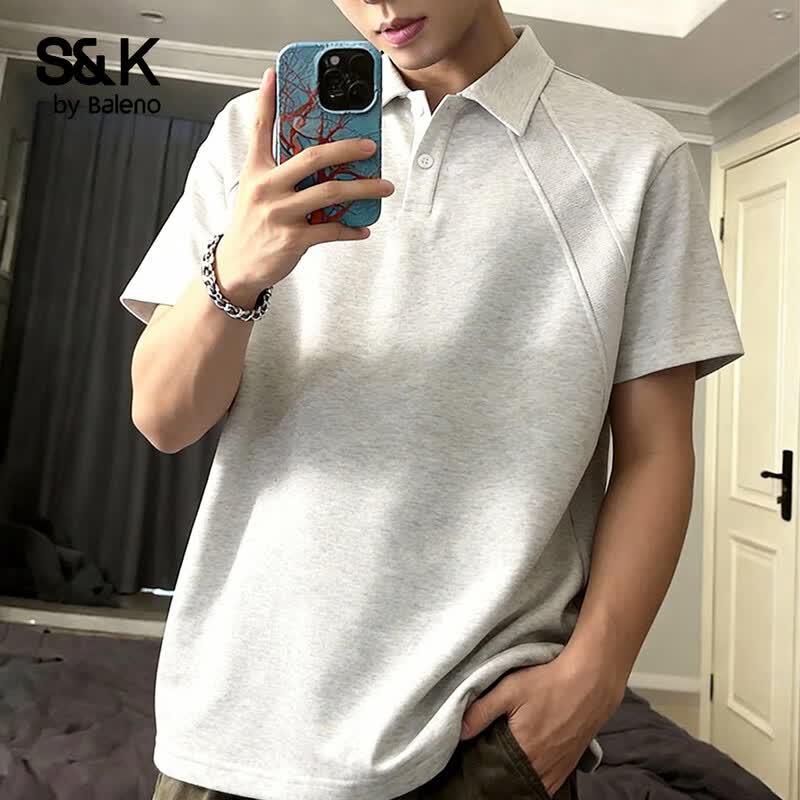 Baleno Men s S&K Series Short-Sleeve Polo Shirt L