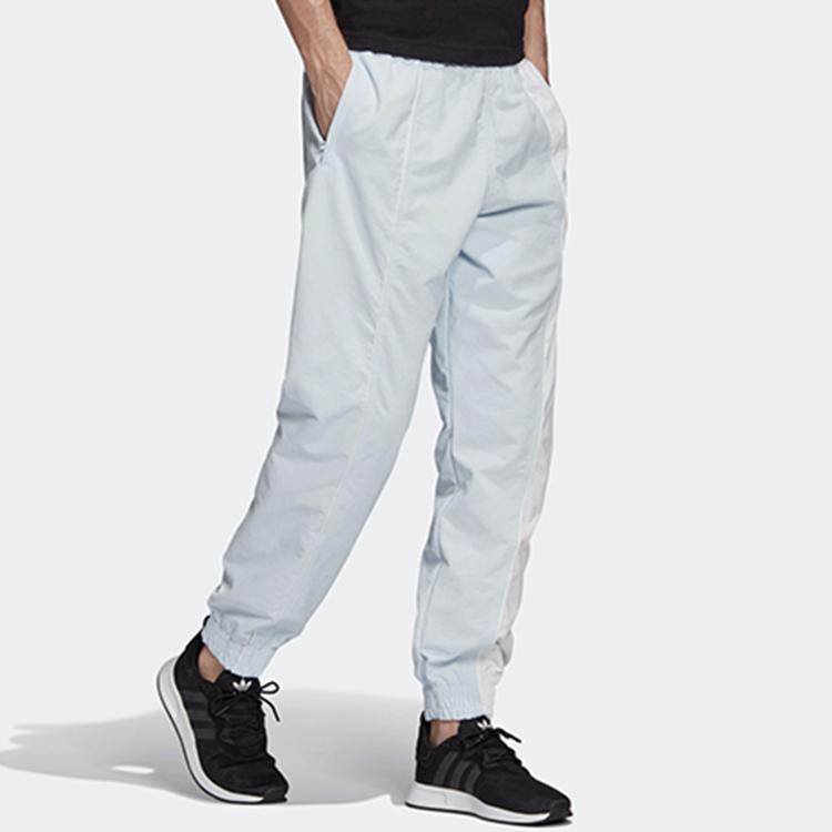 adidas Originals Trefoil D TP 2 Colorblock Joggers Men Bottoms Light-Sky-Blue FM2273