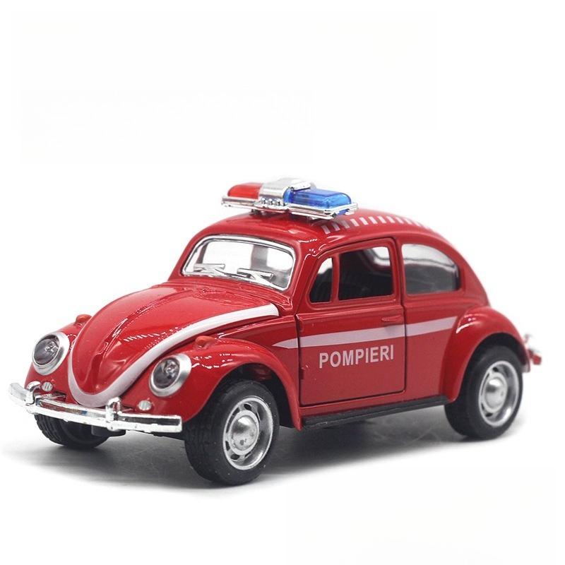 1:32 Beetle Alloy Car Diecasts Metal Classic Toy Model with Pull Back Function Vehicles for Child Gifts