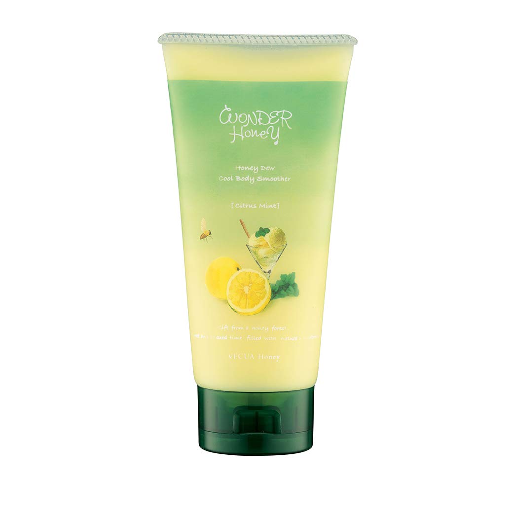 

VECUA Honey Wonder Honey Cool Body Smoother Citrus Mint Body Cream 200g (X 1)