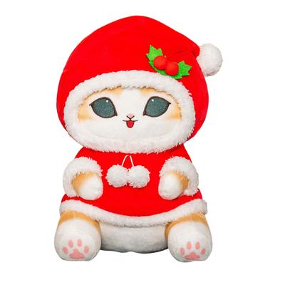 Mofusand Christmas Nyan Big Plush Toy, Approx. 28cm (Santa)